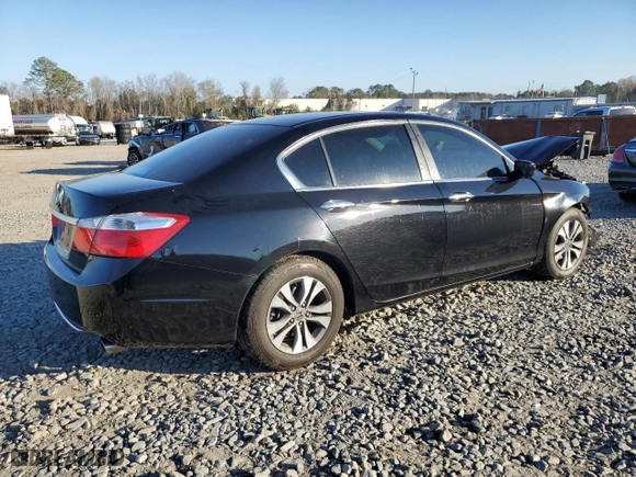 2013 Honda Accord Sdn LX with VIN 1HGCR2F37DA276709, listed as a Copart auction lot 85990014 with 131,515 mi miles and Salvage Title. Bid and sale history available at carsss.com. Image 3.