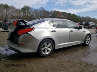 2015 Kia Optima LX with VIN 5XXGM4A79FG477622, listed as a Copart auction lot 44772515 with 201,923 mi miles and Salvage Title. Bid and sale history available at DreamBid. Image 3.