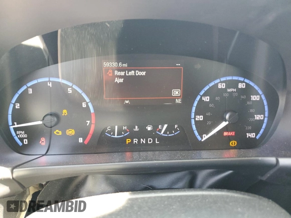 2021 Ford Bronco Sport Big Bend with VIN 3FMCR9B68MRA09877, listed as a Copart auction lot 59793815 with 59,330 mi miles and Salvage title. Bid and sale history available at DreamBid. Image 9.