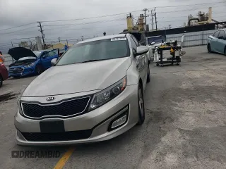 2014 Kia Optima LX with VIN 5XXGM4A77EG331363, listed as a Copart auction lot 53733755 with 135,081 mi miles and Salvage title. Bid and sale history available at DreamBid. Image 13.
