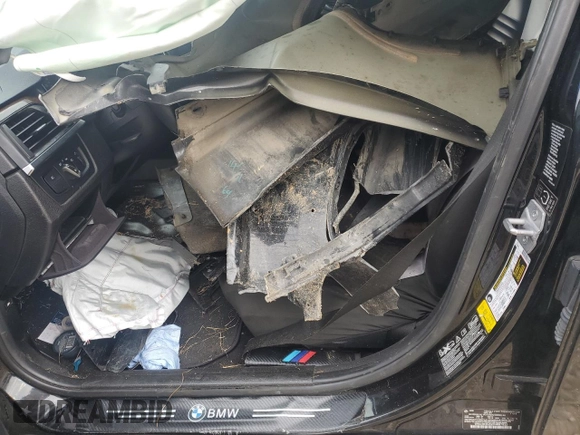 2015 BMW 3 Series 328i xDrive with VIN WBA3B3G52FNR87932, listed as a Copart auction lot 44368485 with Not provided miles and Salvage title. Bid and sale history available at DreamBid. Image 7.