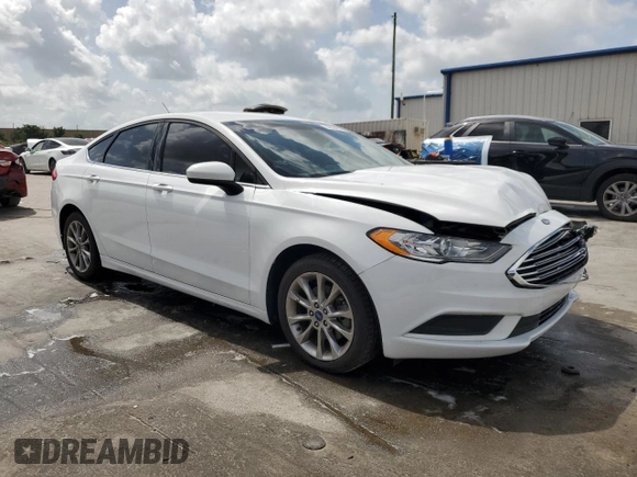 2017 Ford Fusion SE with VIN 3FA6P0H78HR163746, listed as a Copart auction lot 59904035 with 78,811 mi miles and Salvage title. Bid and sale history available at DreamBid. Image 4.