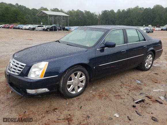 2006 Cadillac DTS w/1SC with VIN 1G6KD57Y66U165982, listed as a Copart auction lot 72035154 with 106,201 mi miles and Salvage Title. Bid and sale history available at carsss.com. Image 1.