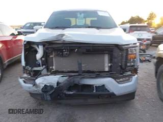2022 Ford F-150 XL with VIN 1FTFW1E80NKE57691, listed as a IAAI auction lot 41154166 with 1 mi miles. Bid and sale history available at carsss.com. Image 6.