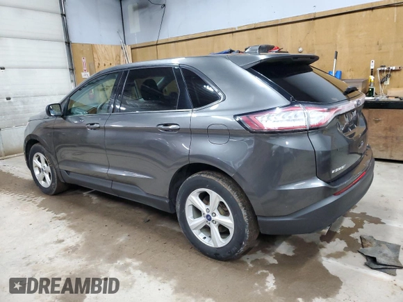 2016 Ford Edge SE with VIN 2FMPK4G91GBC05240, listed as a Copart auction lot 61814185 with 176,267 mi miles and Clean title. Bid and sale history available at DreamBid. Image 2.