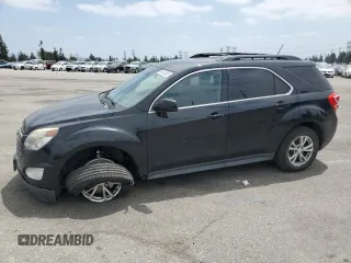 2016 Chevrolet Equinox LT z VIN 2GNFLFE38G6116479, wystawiony jako Copart lot #54243265 z przebiegiem 135 154 mil mil oraz Szkoda całkowita • Salvage title. Historia ofert i sprzedaży dostępna na DreamBid. Obrazek 1.