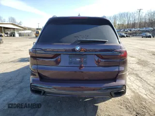 2022 BMW X7 xDrive40i z VIN 5UXCW2C00N9K81494, wystawiony jako Copart lot #51406425 z przebiegiem Nie podano mil oraz Szkoda całkowita • Salvage title. Historia ofert i sprzedaży dostępna na DreamBid. Obrazek 6.