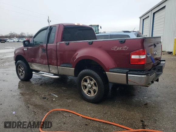 2005 Ford F-150 XLT with VIN 1FTRF04575KC15575, listed as a Copart auction lot 88153045 with 99,896 mi miles and Salvage Title. Bid and sale history available at carsss.com. Image 2.
