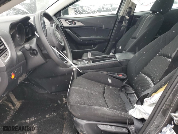 2017 Mazda Mazda3 4-Door Sport with VIN 3MZBN1U76HM156024, listed as a Copart auction lot 45887235 with 69,758 mi miles and Salvage Title. Bid and sale history available at carsss.com. Image 7.