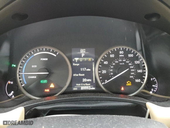 2015 Lexus NX 300h with VIN JTJBJRBZ5F2023791, listed as a Copart auction lot 68472403 with 89993 miles. Bid and sale history available at carsss.com. Image 9.