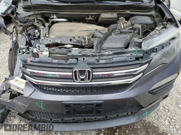 2017 Honda Pilot EX-L with VIN 5FNYF5H52HB017054, listed as a Copart auction lot 88710325 with 139,726 mi miles and Salvage Title. Bid and sale history available at carsss.com. Image 12.