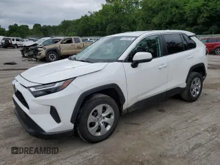 2023 Toyota RAV4 LE z VIN 2T3G1RFV0PC328111, wystawiony jako Copart lot #61280215 z przebiegiem 73 187 mil mil oraz Szkoda całkowita • Salvage title. Historia ofert i sprzedaży dostępna na DreamBid. Obrazek 1.