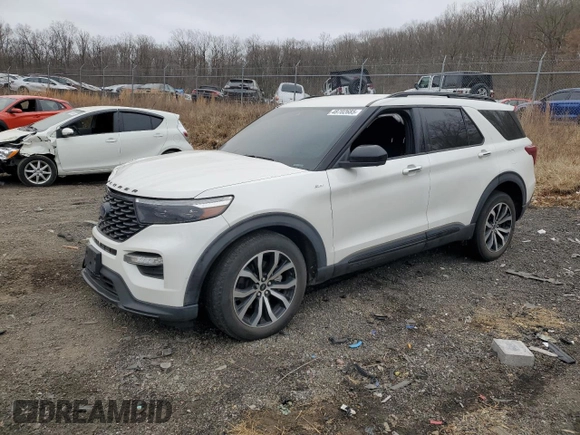 2022 Ford Explorer ST-Line с VIN 1FMSK8KH6NGB68014, выставлен на аукционе Copart как лот 57869785 с пробегом 69 076 миль миль и Списание • Salvage title. История ставок и продаж доступна на DreamBid. Изображение 1.