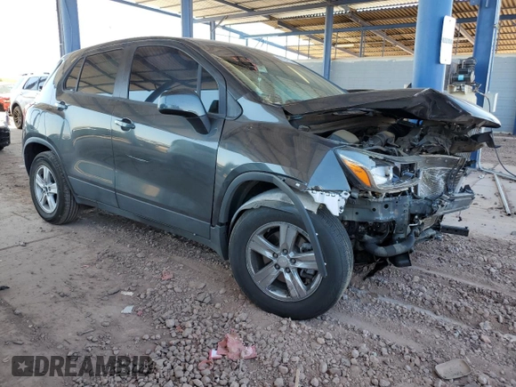 2019 Chevrolet Trax LS with VIN 3GNCJKSB2KL206857, listed as a Copart auction lot 50194705 with 42,367 mi miles and Salvage Title. Bid and sale history available at carsss.com. Image 4.
