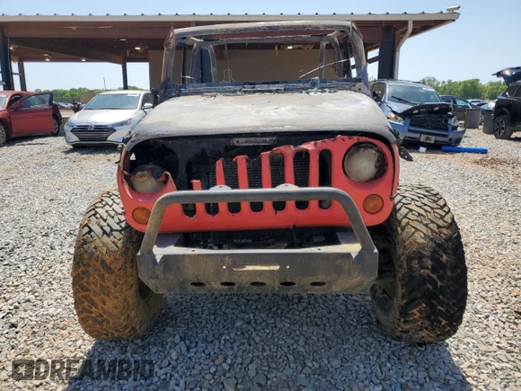 2013 Jeep Wrangler Sport with VIN 1C4AJWAG6DL664243, listed as a Copart auction lot 53200165 with Not provided miles and Salvage title. Bid and sale history available at DreamBid. Image 5.