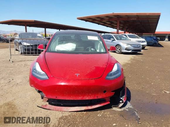2018 Tesla Model 3 Long Range Battery with VIN 5YJ3E1EA3JF163654, listed as a IAAI auction lot 42193809 with Not Provided miles and . Bid and sale history available at DreamBid. Image 12.