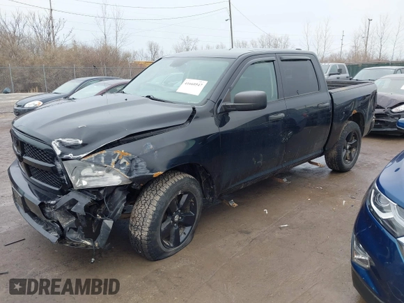 2014 Ram 1500 Express with VIN 1C6RR7KT0ES215751, listed as a IAAI auction lot 41660547 with 271,700 mi miles. Bid and sale history available at carsss.com. Image 2.