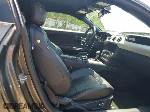 2017 Ford Mustang EcoBoost with VIN 1FA6P8TH9H5217623, listed as a Copart auction lot 52558825 with 81,796 mi miles and Salvage Title. Bid and sale history available at DreamBid. Image 10.