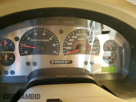 2005 Ford F-150 XLT with VIN 1FTPW125X5KE96495, listed as a Copart auction lot 54894415 with 231,121 mi miles and Clean Title. Bid and sale history available at carsss.com. Image 9.