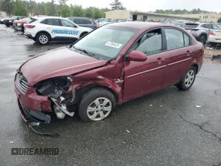2007 Hyundai Accent GLS z VIN KMHCN46C27U165618, wystawiony jako Copart lot #57366425 z przebiegiem 88 971 mil mil oraz Szkoda całkowita • Salvage title. Historia ofert i sprzedaży dostępna na DreamBid. Obrazek 1.