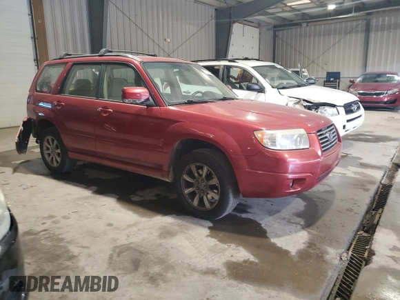 2007 Subaru Forester X w/Premium Pkg with VIN JF1SG65687H726713, listed as a Copart auction lot 78620524 with 207,769 mi miles and Salvage Title. Bid and sale history available at carsss.com. Image 4.