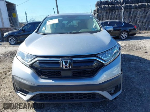 2021 Honda CR-V EX-L with VIN 2HKRW2H82MH656656, listed as a IAAI auction lot 41707235 with 1 mi miles. Bid and sale history available at carsss.com. Image 11.