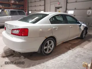 2009 Mitsubishi Galant ES with VIN 4A3AB36FX9E005845, listed as a IAAI auction lot 41725404 with 1 mi miles. Bid and sale history available at carsss.com. Image 4.