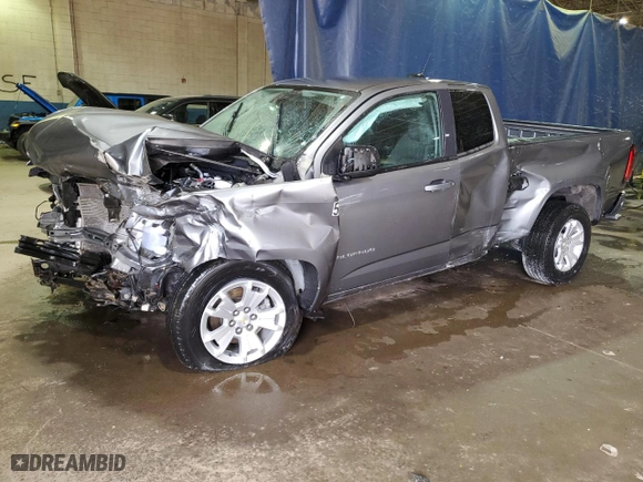 2022 Chevrolet Colorado 2WD LT with VIN 1GCHSCEA0N1179559, listed as a Copart auction lot 53234055 with 55,214 mi miles and Clean Title. Bid and sale history available at carsss.com. Image 1.