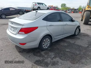 2016 Hyundai Accent SE with VIN KMHCT4AE4GU038514, listed as a IAAI auction lot 42174556 with Not Provided miles and . Bid and sale history available at DreamBid. Image 4.