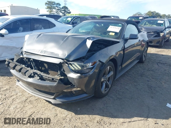 2017 Ford Mustang V6 with VIN 1FATP8EM5H5224422, listed as a IAAI auction lot 41269620 with 95,327 mi miles and . Bid and sale history available at carsss.com. Image 17.
