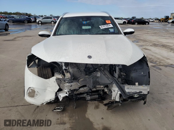 2023 Mercedes-Benz GLC with VIN W1NKM4GB7PF063107, listed as a Copart auction lot 81475854 with 0 mi miles and Salvage Title. Bid and sale history available at carsss.com. Image 5.