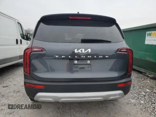 2022 Kia Telluride LX with VIN 5XYP24HC8NG267824, listed as a Copart auction lot 41791845 with 103,014 mi miles and Salvage title. Bid and sale history available at DreamBid. Image 6.