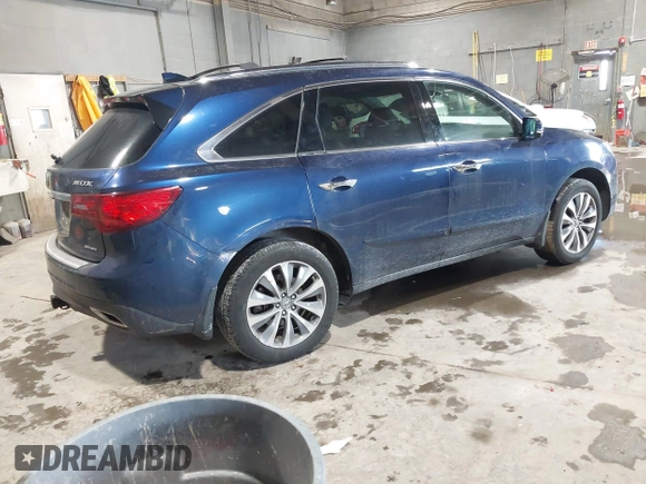 2014 Acura MDX Tech Pkg with VIN 5FRYD4H46EB048809, listed as a IAAI auction lot 41573811 with 199,888 mi miles. Bid and sale history available at carsss.com. Image 4.