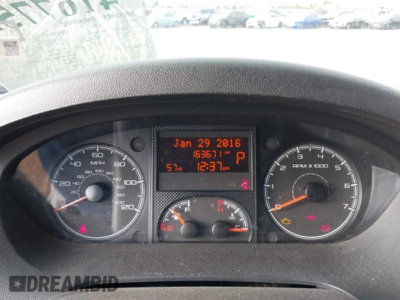 2017 Ram ProMaster Cargo with VIN 3C6TRVAG4HE546435, listed as a IAAI auction lot 41677520 with 163,671 mi miles and . Bid and sale history available at DreamBid. Image 7.