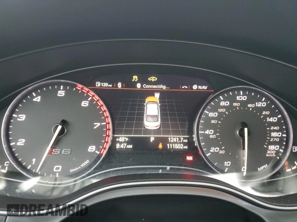 2014 Audi S6 Prestige z VIN WAUF2AFC2EN091453, wystawiony jako Copart lot #43369445 z przebiegiem 111 502 mil mil oraz Szkody całkowita. Historia ofert i sprzedaży dostępna na DreamBid. Obrazek 9.