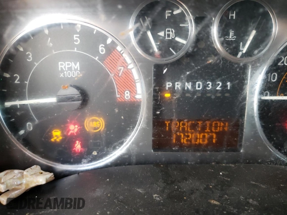 2007 Hummer H3 SUV with VIN 5GTDN13E378107824, listed as a Copart auction lot 56253784 with 172,007 mi miles and Salvage Title. Bid and sale history available at carsss.com. Image 9.