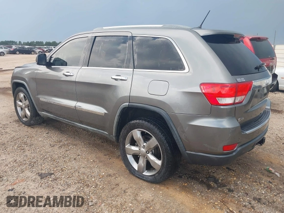 2011 Jeep Grand Cherokee Overland with VIN 1J4RS6GG0BC739582, listed as a IAAI auction lot 42537983 with 137,372 mi miles and . Bid and sale history available at DreamBid. Image 3.