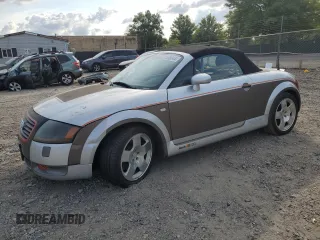 2002 Audi TT with VIN TRUUT28N921010372, listed as a Copart auction lot 71538044 with 201,791 mi miles and Salvage Title. Bid and sale history available at carsss.com. Image 1.