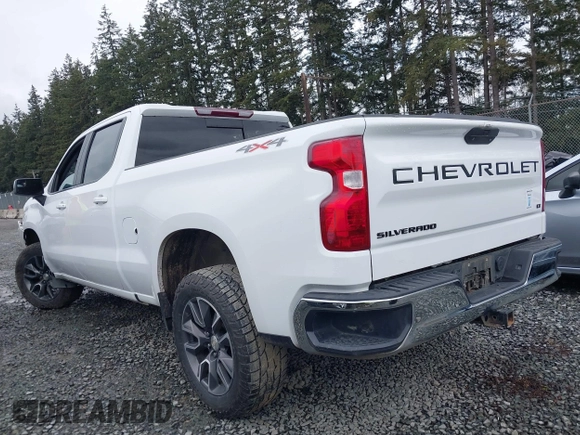 2021 Chevrolet Silverado 1500 LT z VIN 3GCUYDETXMG307908, wystawiony jako IAAI lot #41910530 z przebiegiem Nie podano mil oraz . Historia ofert i sprzedaży dostępna na DreamBid. Obrazek 3.