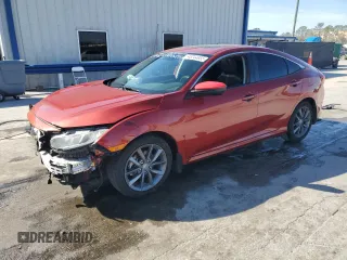 2019 Honda Civic Sedan EX with VIN 19XFC1F30KE009879, listed as a Copart auction lot 46244955 with 106,295 mi miles and Non Repairable. Bid and sale history available at carsss.com. Image 1.