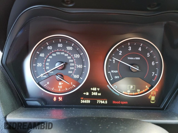 2016 BMW 2 Series 228i with VIN WBA1F9C52GV544203, listed as a Copart auction lot 36497833 with 34,459 mi miles and . Bid and sale history available at carsss.com. Image 9.