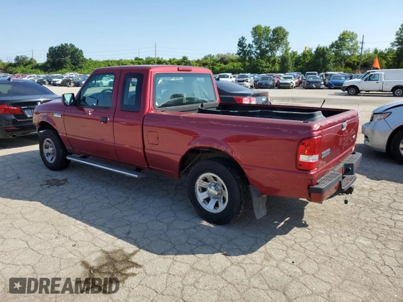 2009 Ford Ranger XLT with VIN 1FTYR44E19PA45460, listed as a Copart auction lot 59235704 with 108,636 mi miles and Salvage Title. Bid and sale history available at carsss.com. Image 2.