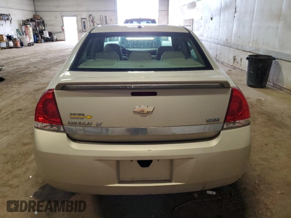 2008 Chevrolet Impala LT with VIN 2G1WT58K589172572, listed as a Copart auction lot 55245125 with 226,504 mi miles and Clean Title. Bid and sale history available at DreamBid. Image 6.