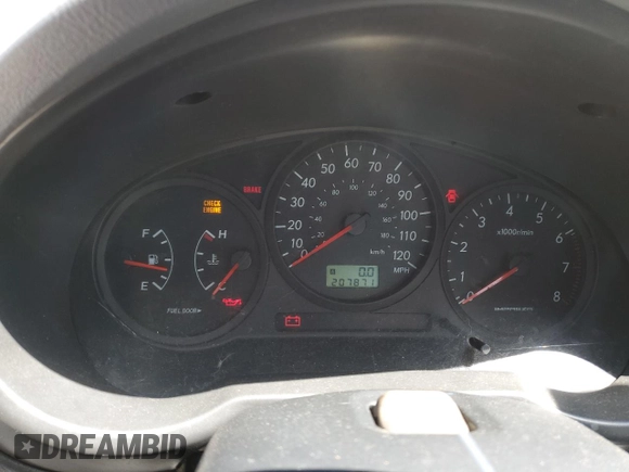 2004 Subaru Impreza TS с VIN JF1GG65574G806731, выставлен на аукционе Copart как лот 59594484 с пробегом 207 871 миль миль и Чистый • Clean title. История ставок и продаж доступна на DreamBid. Изображение 9.
