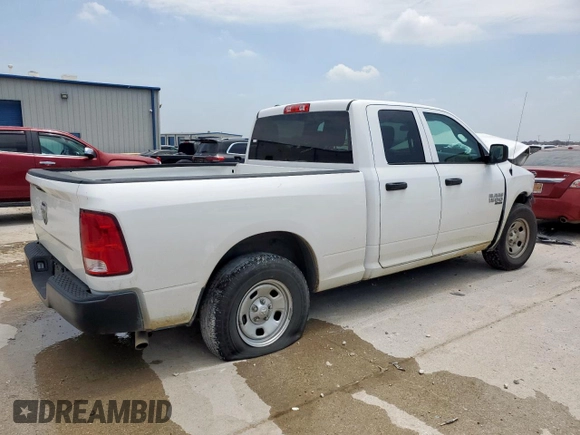 2023 Ram 1500 Tradesman with VIN 1C6RR6FG2PS527080, listed as a Copart auction lot 58242455 with 2,971 mi miles and Salvage title. Bid and sale history available at DreamBid. Image 3.