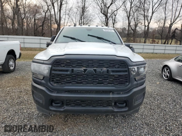 2024 Ram 3500 Tradesman with VIN 3C63R3GJ4RG242521, listed as a Copart auction lot 48264165 with 0 mi miles and Salvage Title. Bid and sale history available at carsss.com. Image 5.