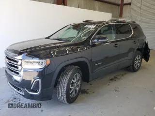 2023 GMC Acadia SLT z VIN 1GKKNML46PZ242365, wystawiony jako Copart lot #55068195 z przebiegiem 51 805 mil mil oraz Szkoda całkowita • Salvage title. Historia ofert i sprzedaży dostępna na DreamBid. Obrazek 1.
