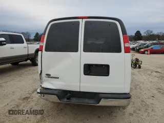 2020 Chevrolet Express Passenger LT z VIN 1GAZGPFG5L1169356, wystawiony jako Copart lot #44124655 z przebiegiem 33 599 mil mil oraz Szkoda całkowita • Salvage title. Historia ofert i sprzedaży dostępna na DreamBid. Obrazek 6.