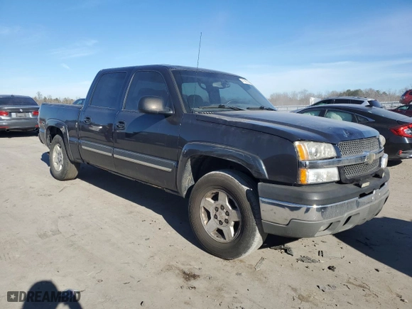 2005 Chevrolet Silverado 1500 Z71 with VIN 2GCEK13TX51366572, listed as a Copart auction lot 41682904 with 261,745 mi miles and Salvage Title. Bid and sale history available at carsss.com. Image 4.