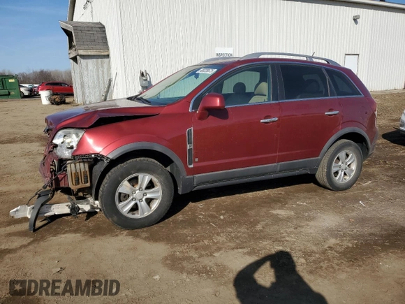 2008 Saturn VUE XE with VIN 3GSCL33P38S662825, listed as a Copart auction lot 48328675 with 164,008 mi miles and Clean Title. Bid and sale history available at carsss.com. Image 1.
